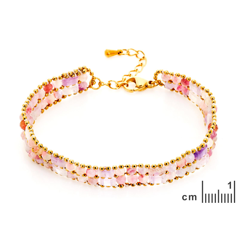 Bracciale tormalina multicolore, per evocare l'essenza della natura — foto 2