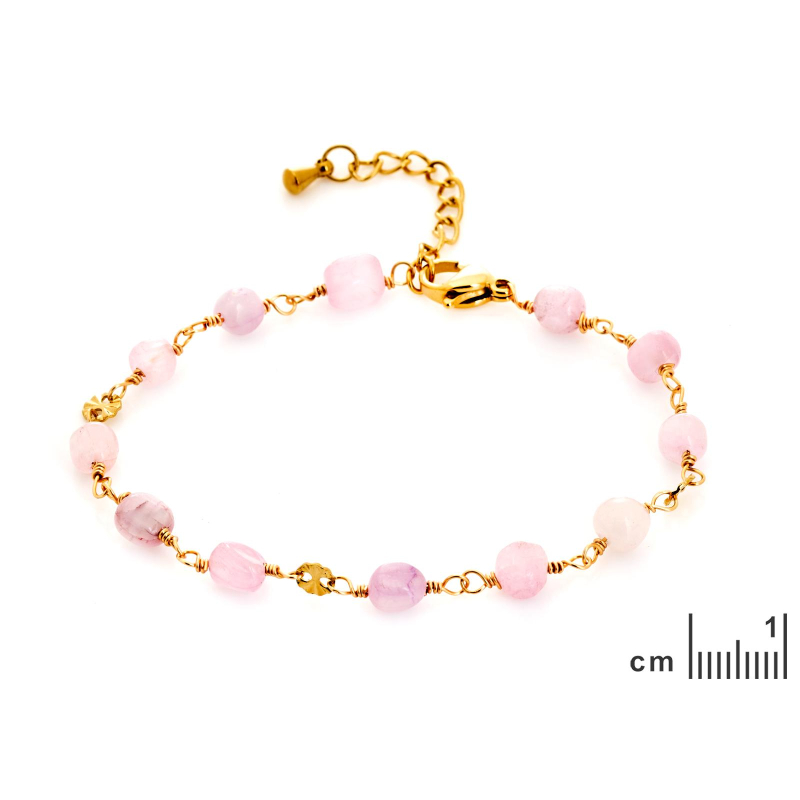 Bracciale Lepidolite Violacea, Per Portare Con Te un Intenzione — foto 2