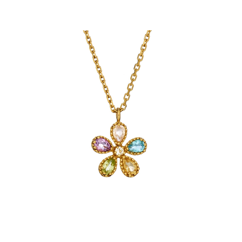 Collana fiore multicolore, per indirizzare le tue giornate — foto 1