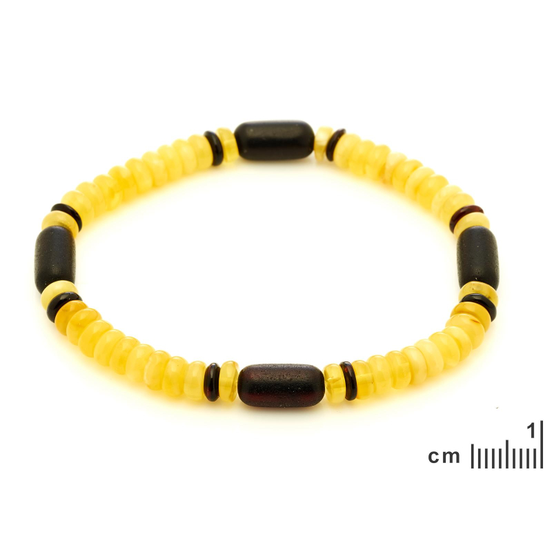 Bracciale ambra multicolore, per racchiudere i tuoi più bei ricordi — foto 2