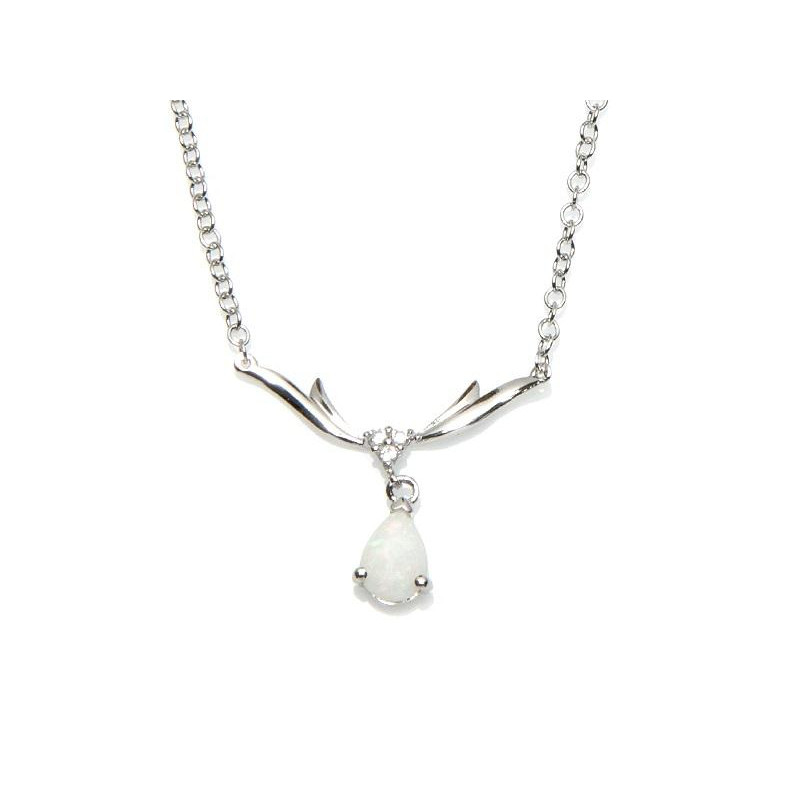 Collana opale e zirconio, per racchiudere l'essenza — foto 1