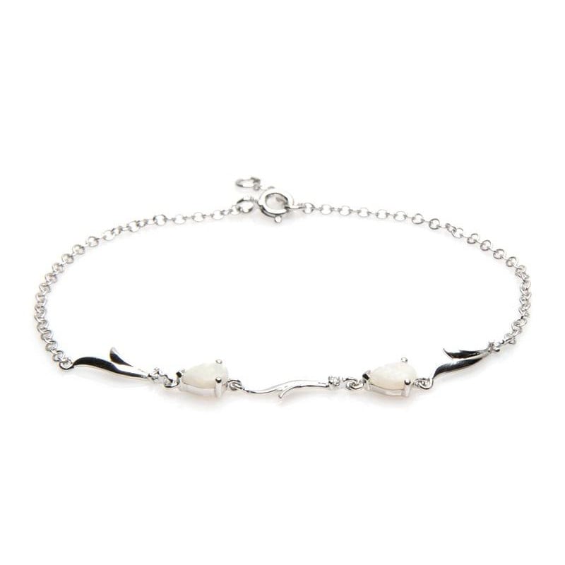 Bracciale opale e zirconcia, per evocare il sole del deserto — foto 1