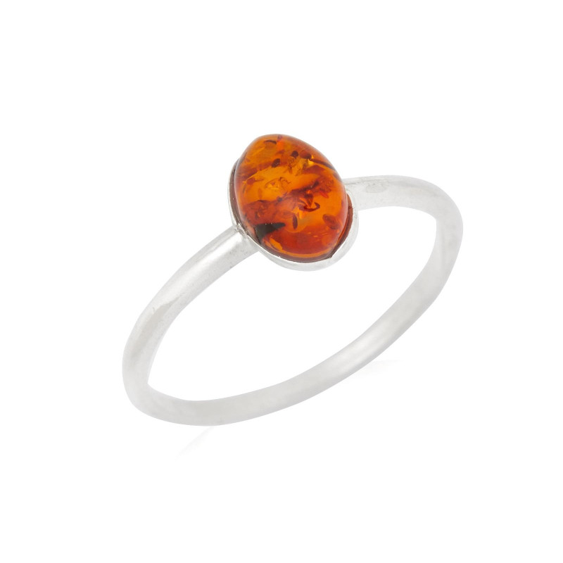 Anello ambra cognac, per portare un pezzo della Baia di Gdansk — foto 1