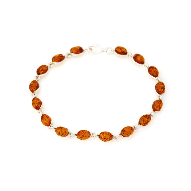 Bracciale ambra cognac, per racchiudere le tue storie — foto 1