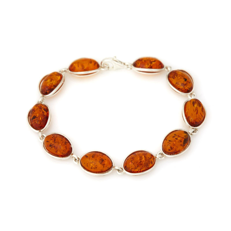 Bracciale ambra cognac, per raccontare la tua storia — foto 1