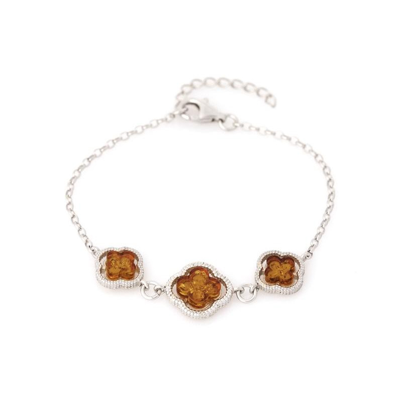 Bracciale ambra cognac, per evocare momenti dolci — foto 1