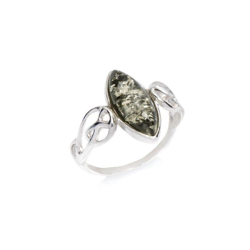 Anello ambra verde Baltico, per custodire il passato — foto 1