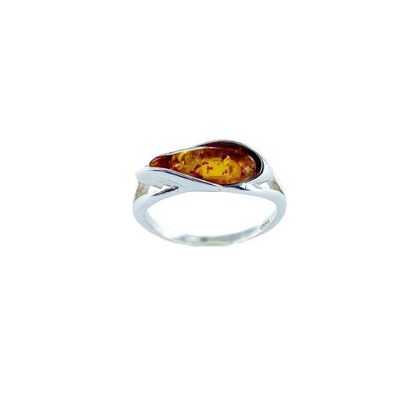 Anello ambra cognac, per portare l'essenza del mare — foto 1