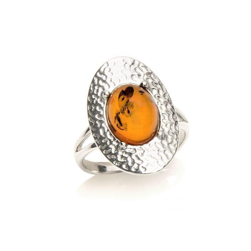 Anello ambra cognac, per memoria dolce — foto 1