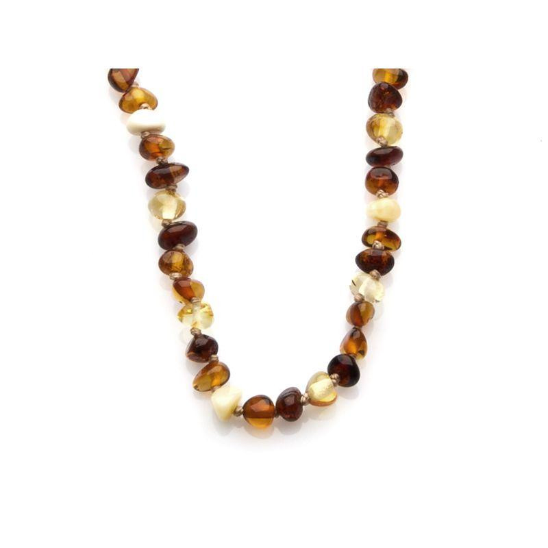 Collana Ambra Multicolore, Per Portare Con Te Un'intenzione — foto 1