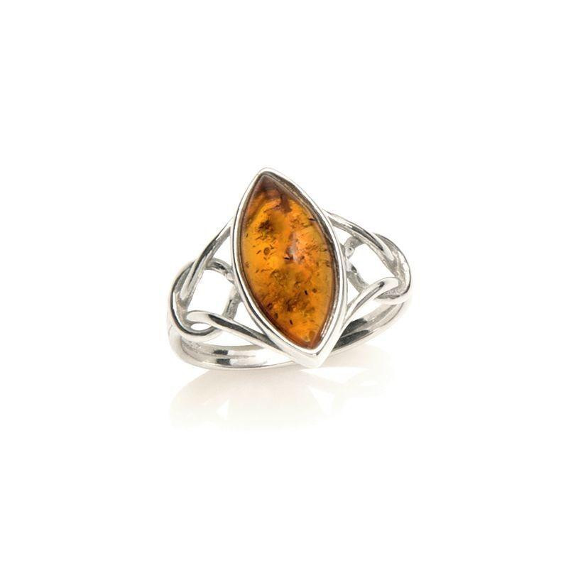 Anello ambra cognac, navigare nel tempo — foto 1