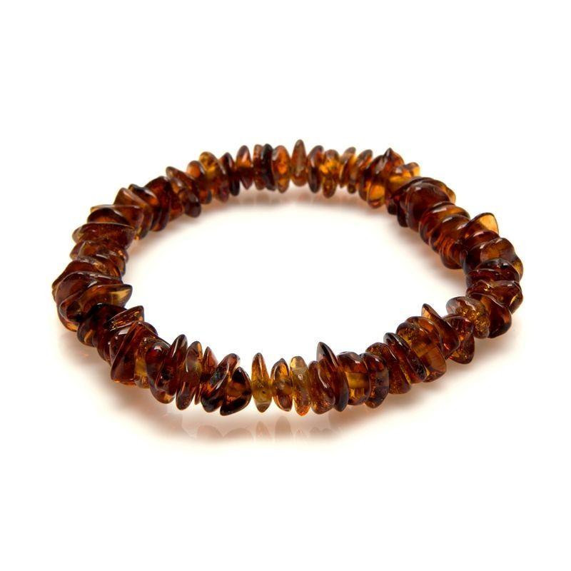 Bracciale ambra cognac, per custodire i ricordi