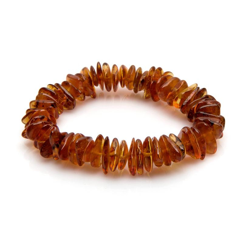 Bracciale ambra cognac, per custodire i ricordi — foto 1