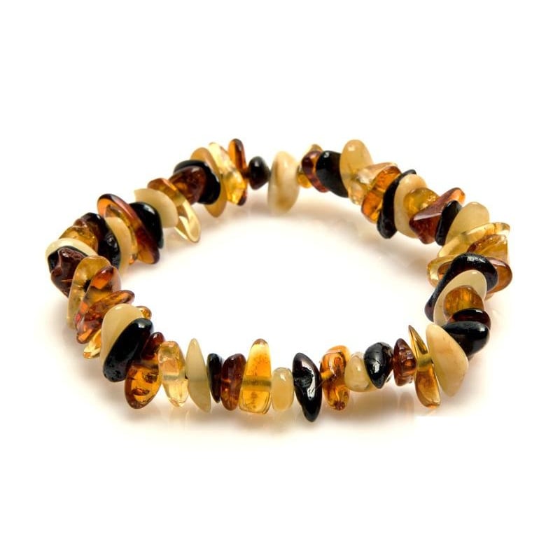 Bracciale ambra multicolore, per custodire i tuoi ricordi — foto 1