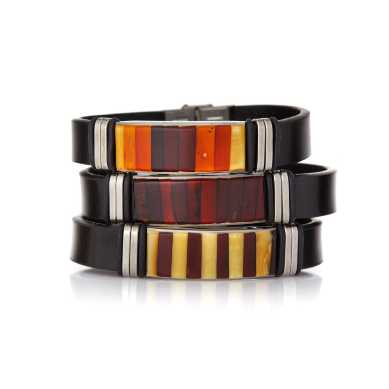Bracciale ambra multicolore, per custodire preziosi ricordi — foto 1