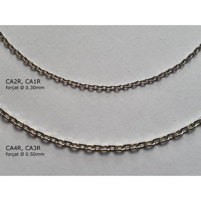 Catena in argento rodiato 925, per portare con te un'intenzione — foto 1