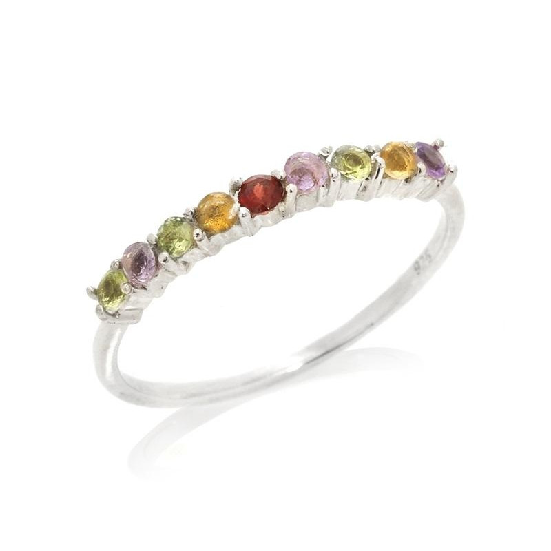 Anello pietre naturali multicolor, per esprimere la tua essenza — foto 1