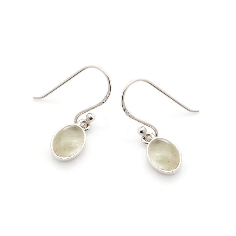 Orecchini prehnite verde, per evocare la natura — foto 1