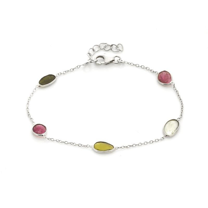 Bracciale tormaline multicolori, per portare la luce del sole — foto 1