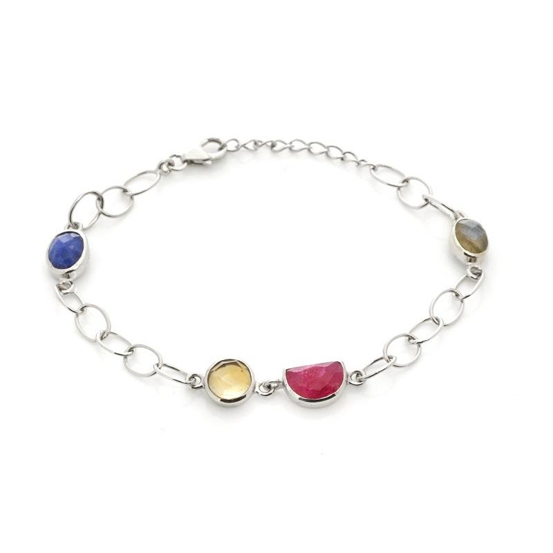 Bracciale multicolori pietre, per raccontare storie — foto 1