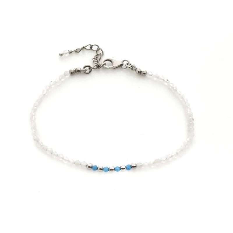 Bracciale Luna e Turchese, Per Luminosità Interna — foto 1