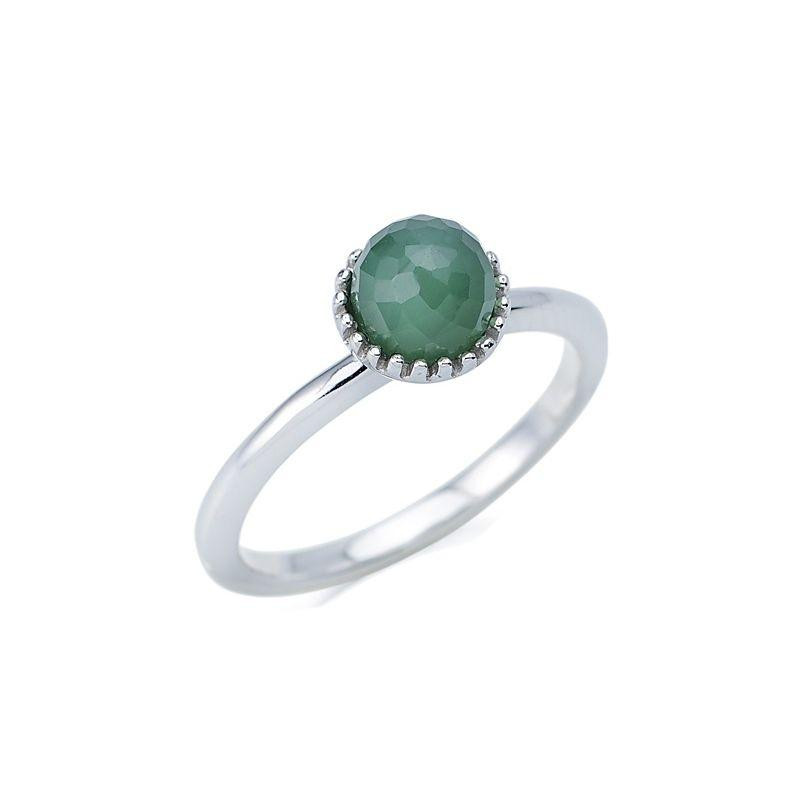 Anello avventurina verde, per raccontare storie naturali — foto 1