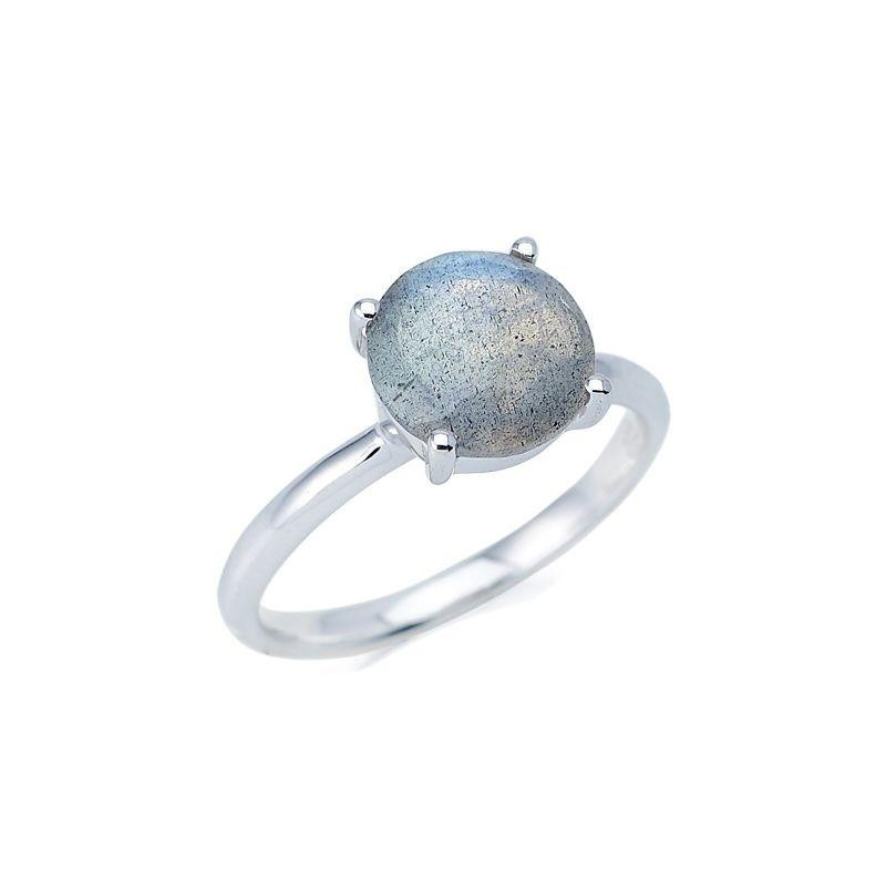Anello labradorite multicolore, per portare l'essenza della natura — foto 1