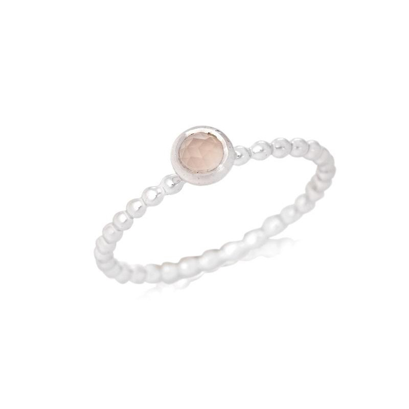 Anello quarzo rosa, per condividere l'amore — foto 1