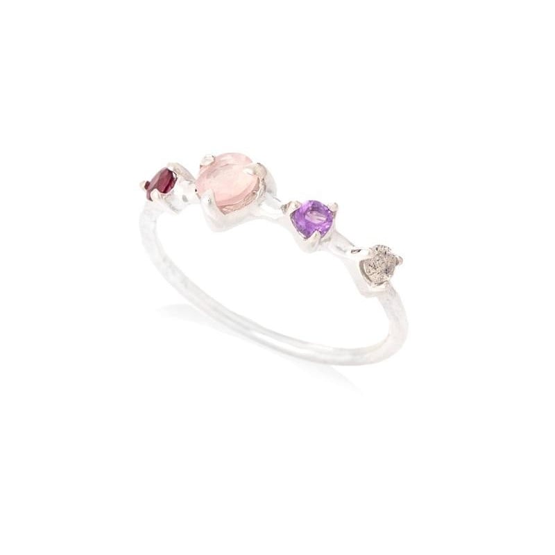 Anello pietre naturali multicolor, per esprimere la tua essenza — foto 1