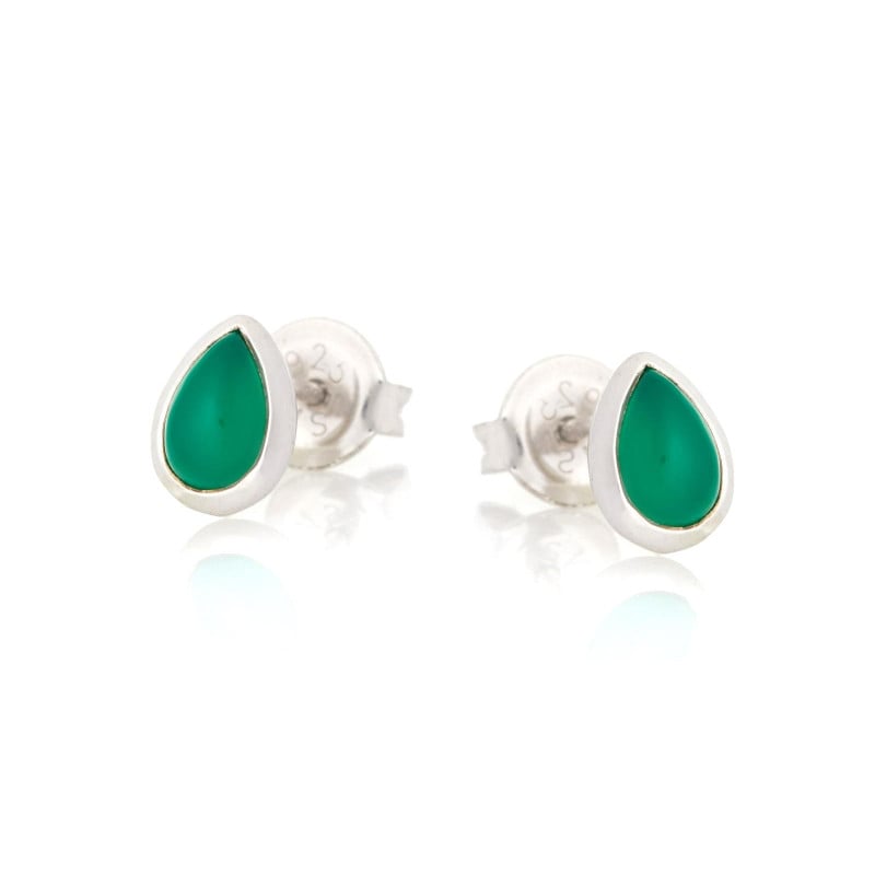 Orecchini onice verde, per evocare natura puro — foto 1