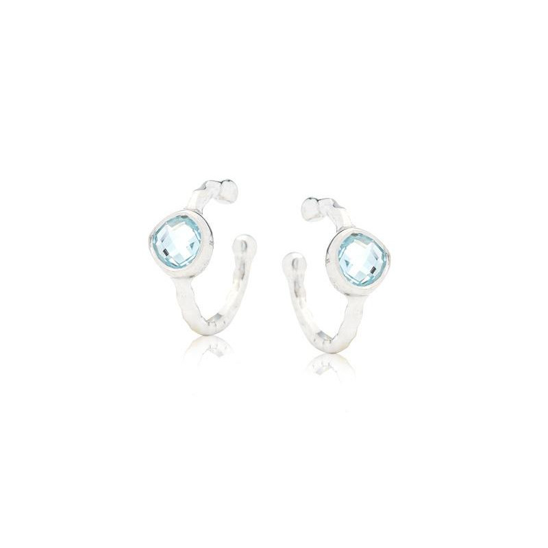 Piercing topazio azzurro naturale, per portare la purezza — foto 1