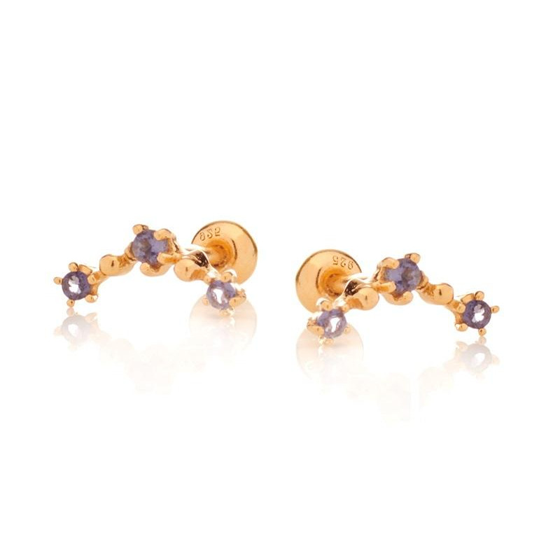 Piercing iolite blu naturale, per illuminare il tuo cammino — foto 1