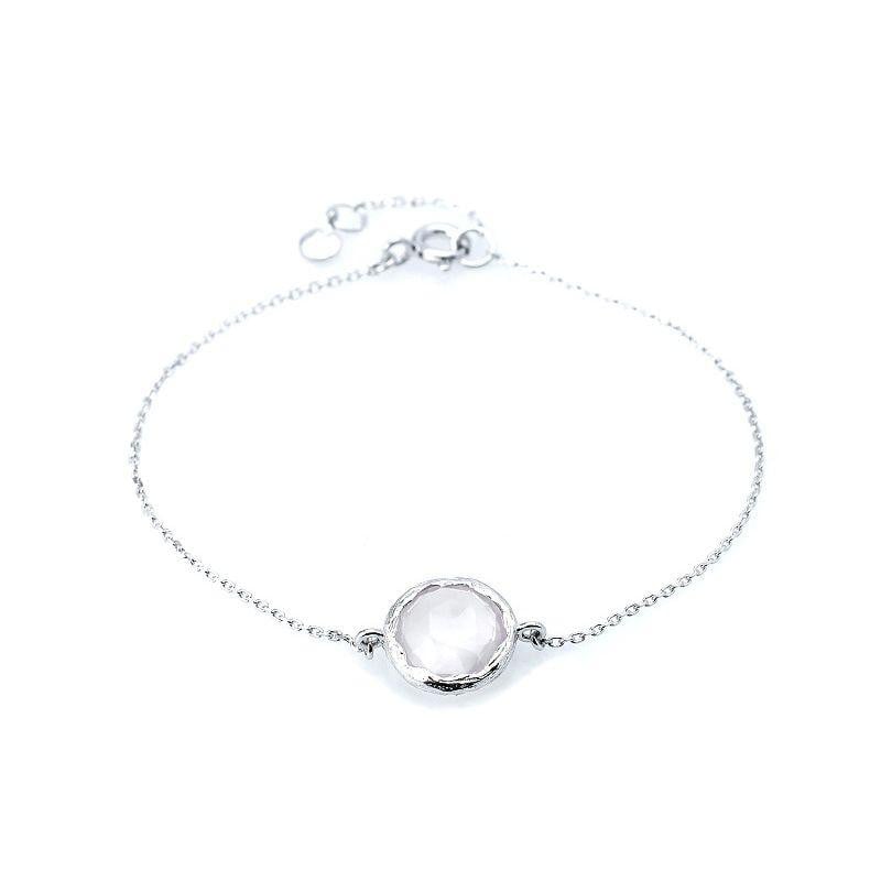 Bracciale quarzo rosa, per riempire il tuo cuore di dolcezza — foto 1