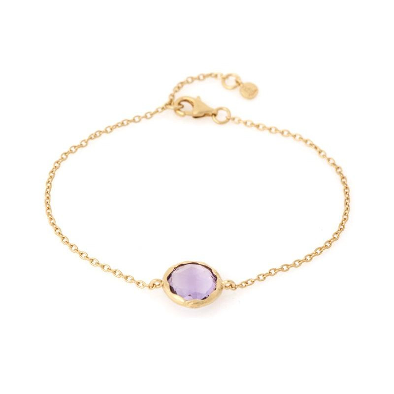 Bracciale ametista viola, per evocare l'essenza del dolce sogno — foto 1