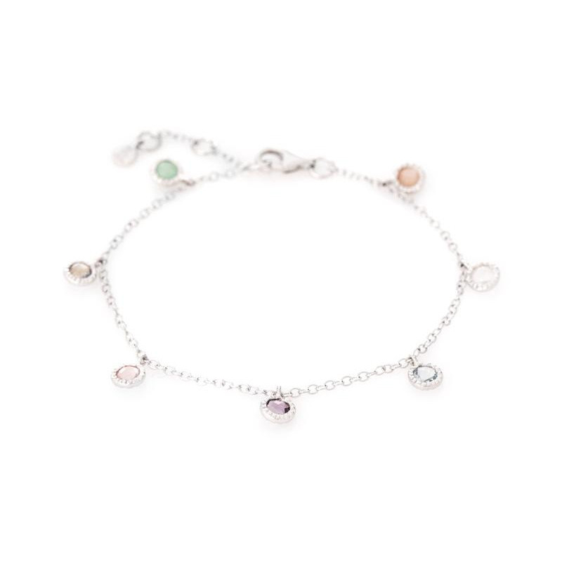 Bracciale multicolori in argento 925, per evocare i tuoi sogni — foto 1