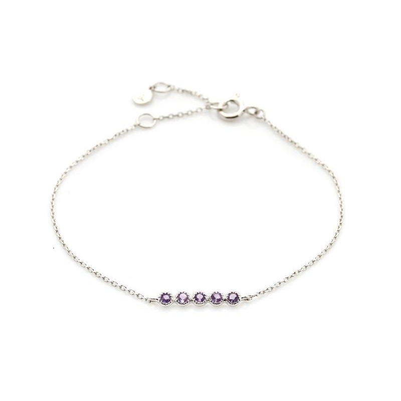Bracciale ametista viola, per raccontare storie — foto 1