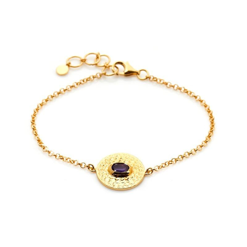 Bracciale ametista viola, per evocare l'eleganza — foto 1