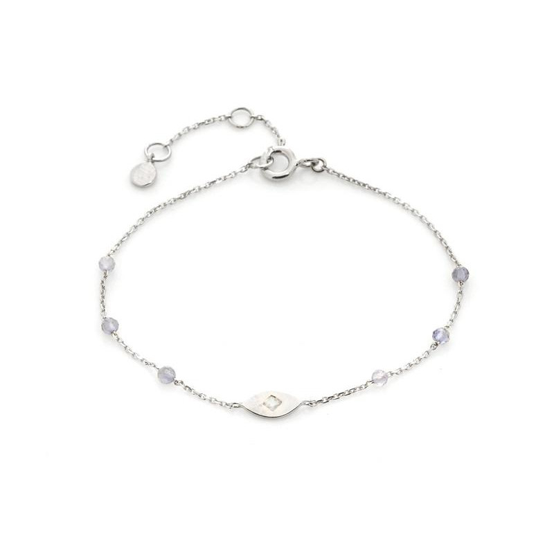 Bracciale Luna e Iolite, Per luce interiore — foto 1
