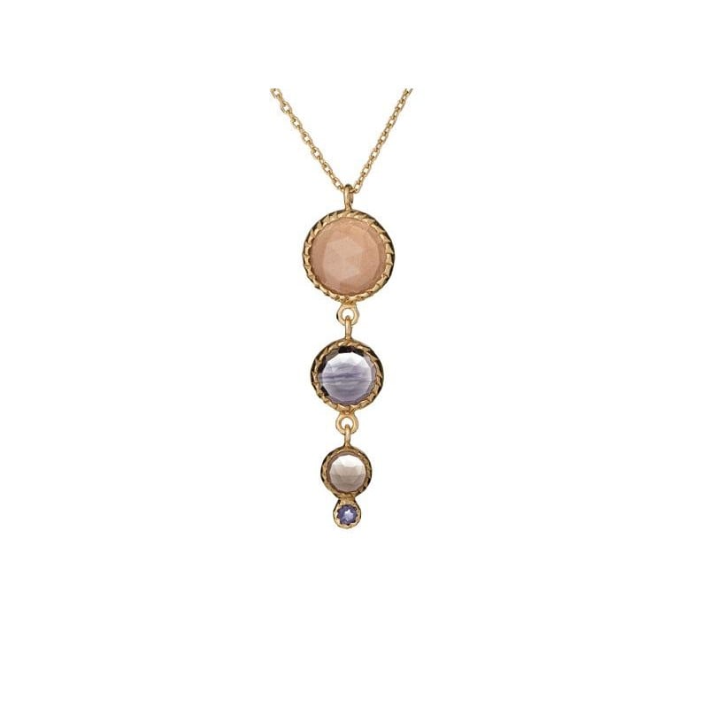 Collana multi-pietre multicolori, per portare con te un'intenzione — foto 1