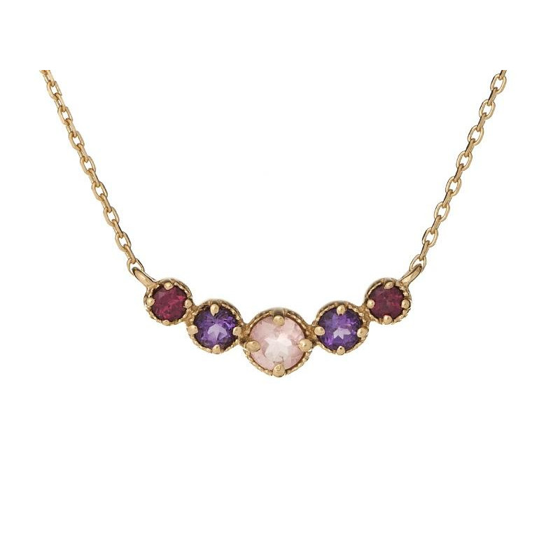 Collana pietre multicolori, per incantare il giorno — foto 1