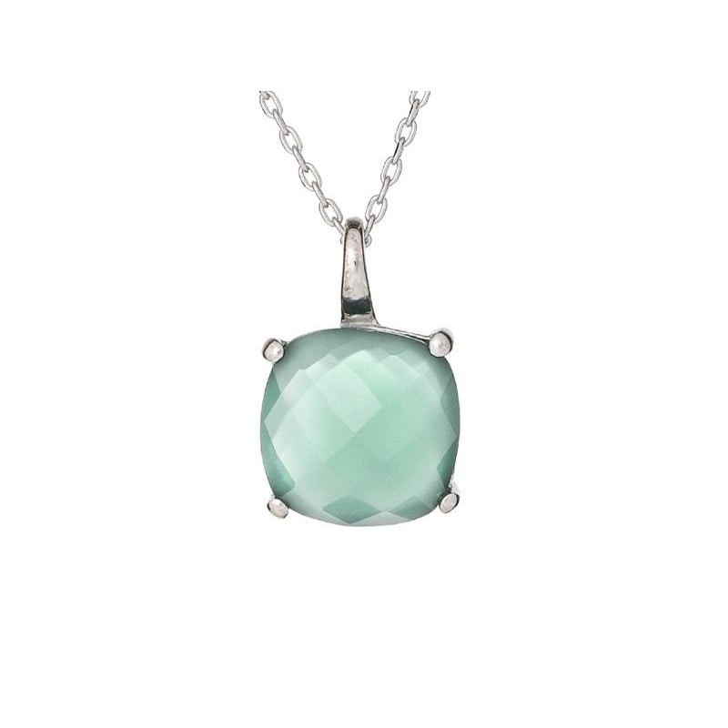 Collana cuscino ametista verde, per onorare la natura — foto 1