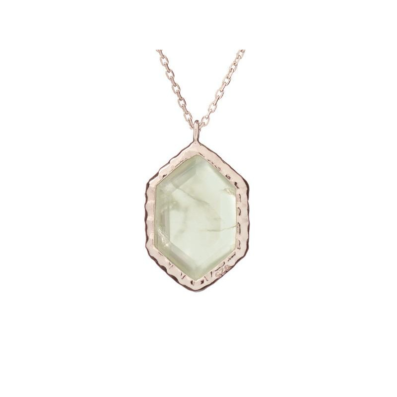 Collana prehnite verde, per connetterti agli elementi — foto 1