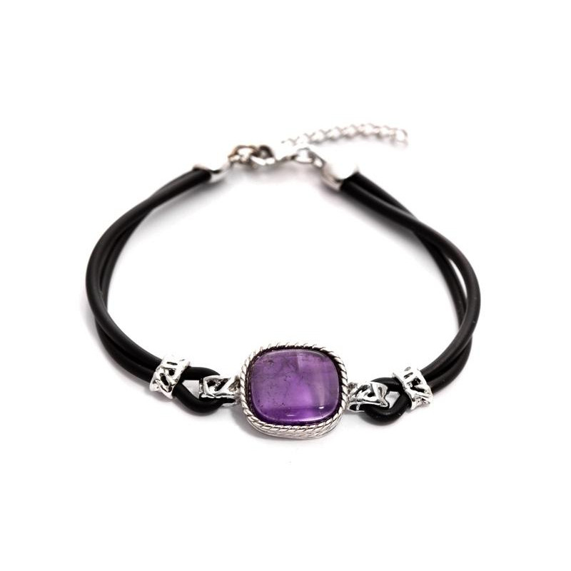 Bracciale ametista viola, per evocare l'essenza della bellezza — foto 1