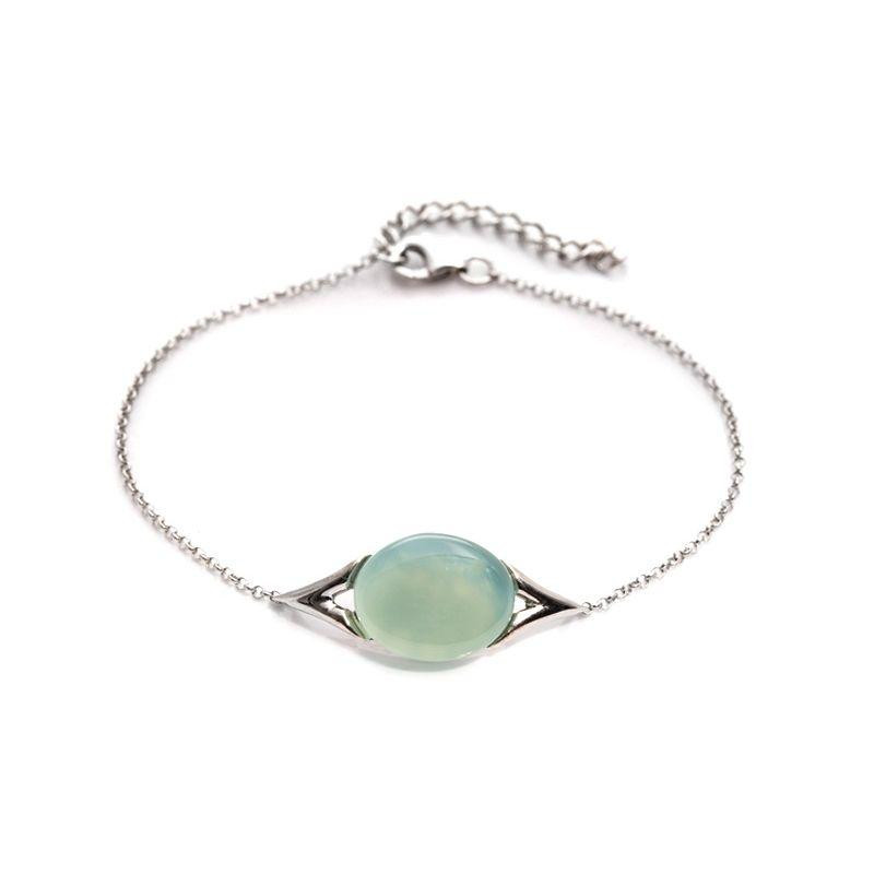 Bracciale agata acquamarina, per custodire i tuoi sogni — foto 1