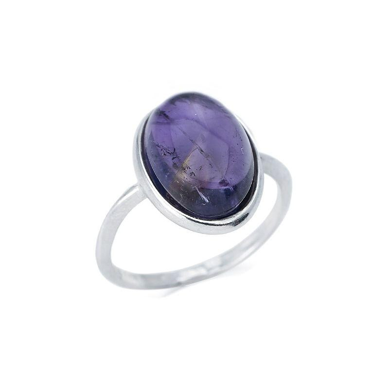 Anello ametista viola naturale, per portare con te un'intenzione — foto 1