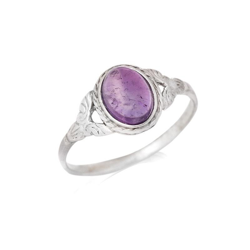 Anello ametista viola, per evocare l'essenza del cielo notturno — foto 1