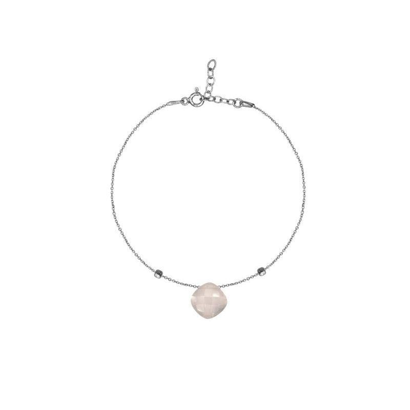 Bracciale quarzo rosa, per portare la dolcezza — foto 1
