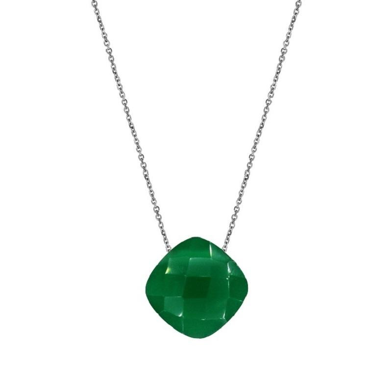 Collana calcedonio verde, per connetterti al naturale — foto 1