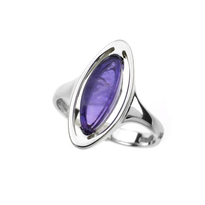 Anello ametista viola, per trasmettere l'essenza — foto 1