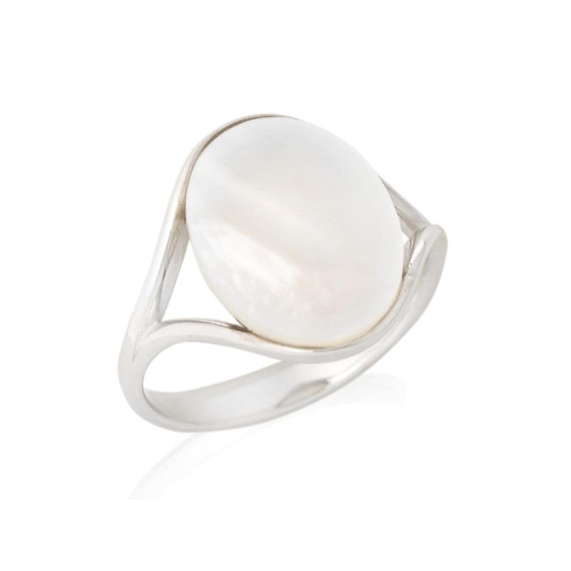 Anello madreperla bianca, per raccontare storie — foto 1